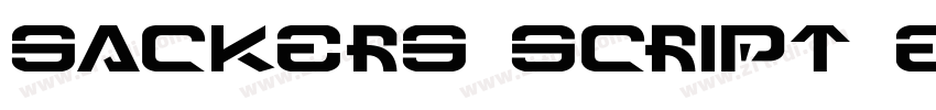 Sackers Script Engli字体转换